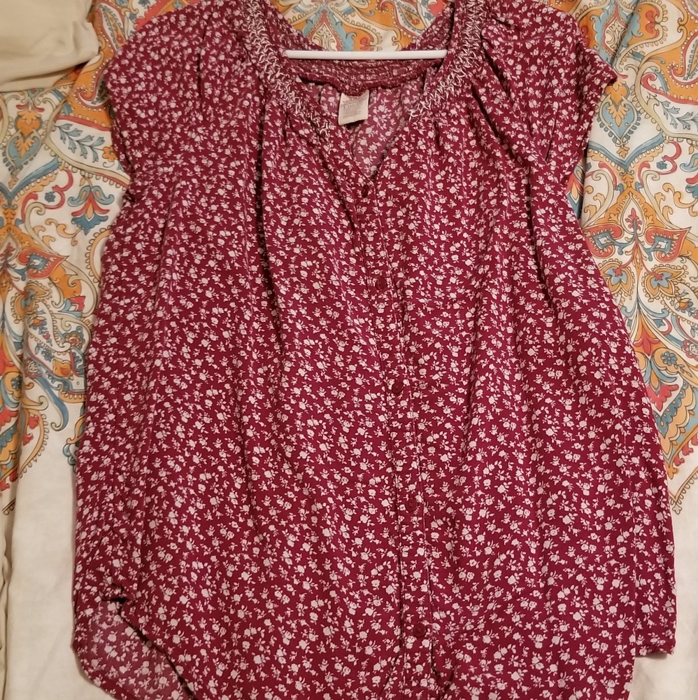 Button Down Top
